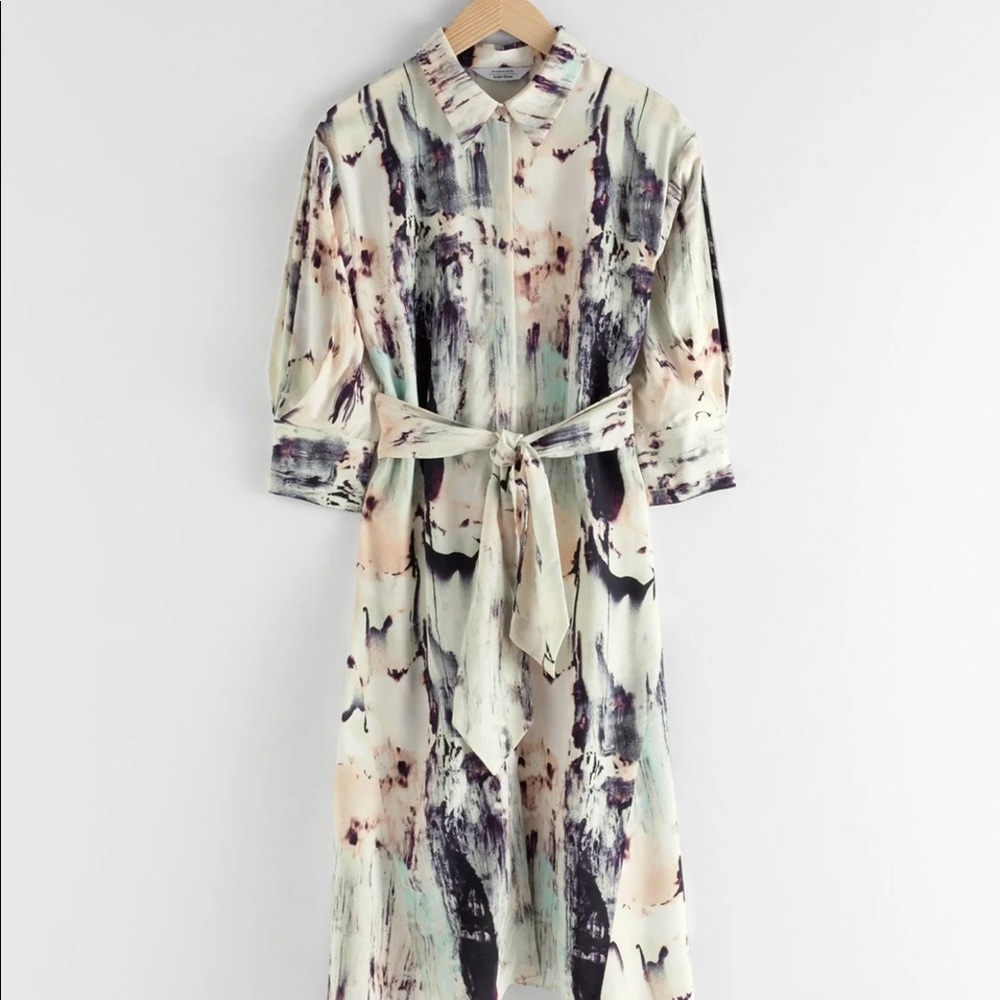 & Other Stories dress with belt strap